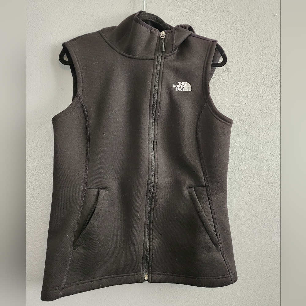 Women's North Face Hooded Vest Sz Large